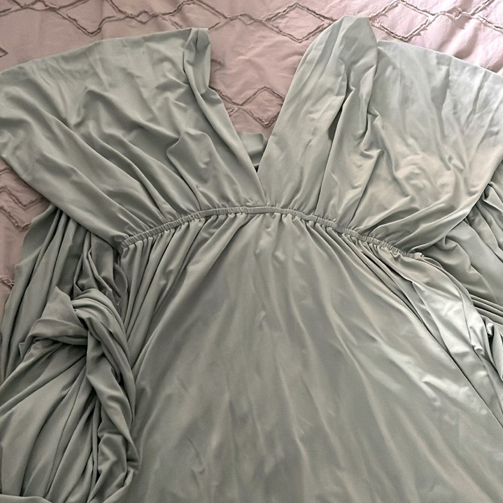 Mint Green Floor length infinity dress